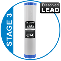 Whole House Water Filter Stage 3 Dissolved Lead Filter